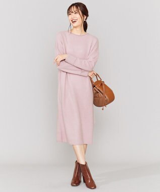 Oggi1月号掲載 カラーラクーンニット ワンピース 組曲 ファッション通販 公式通販 オンワード クローゼット