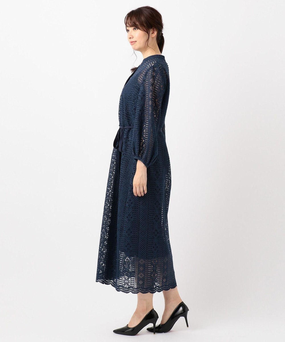 Prier 前あきレースロングワンピース ドレス 組曲 L ファッション通販 公式通販 オンワード クローゼット