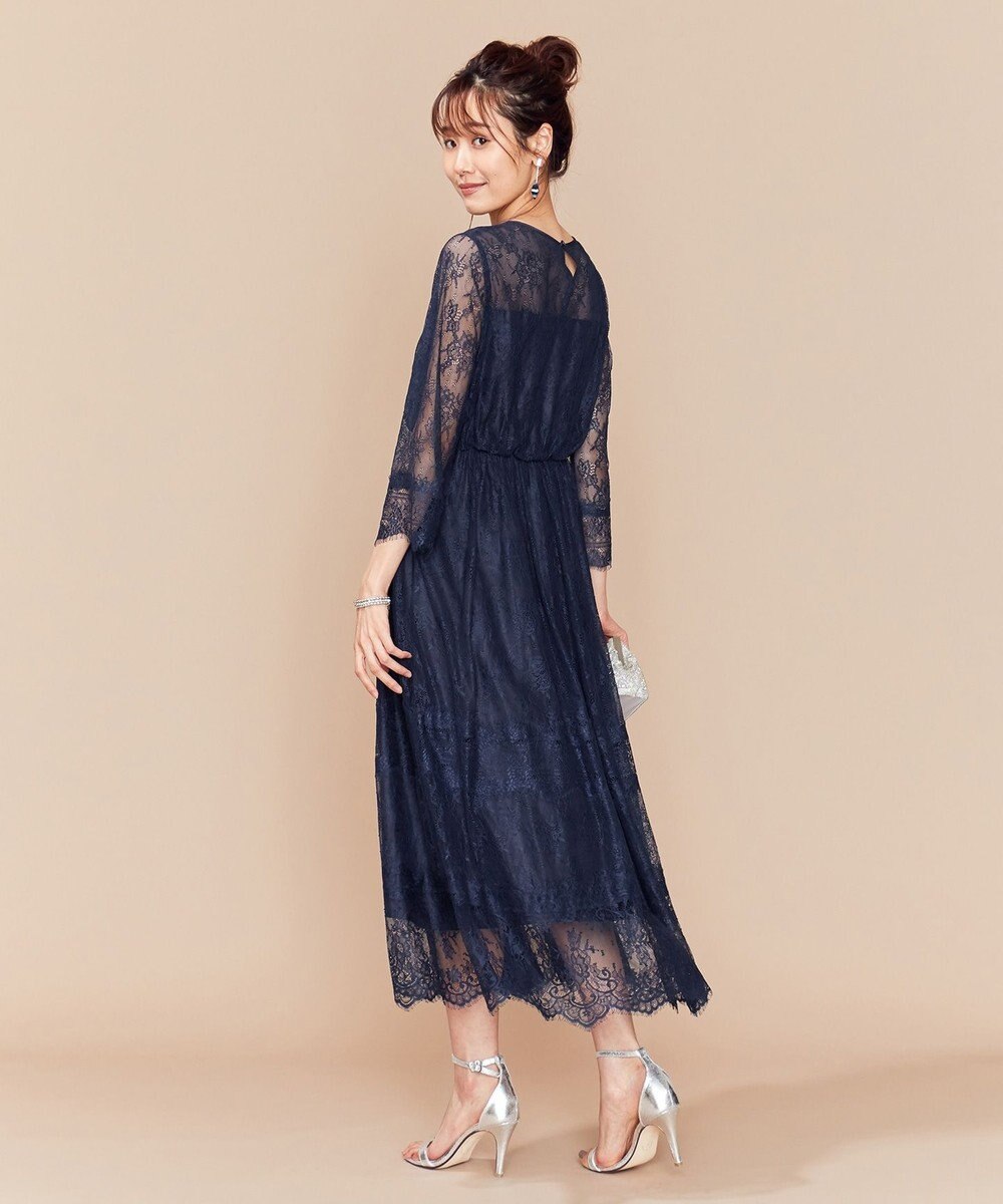 Prier 総レースロング ワンピース 組曲 ファッション通販 公式通販 オンワード クローゼット