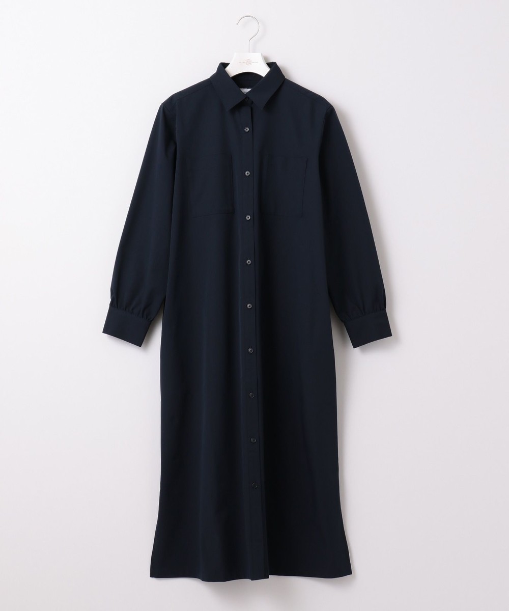 【オンワード】 J.PRESS YORK STREET>ワンピース 【洗える】ソロテックス ワンピース ネイビー S レディース 【送料無料】