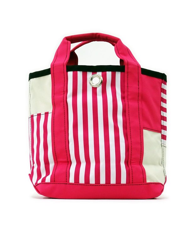 +RING 傘生地を使用した撥水トートバッグS ピンク SR98 ピンク