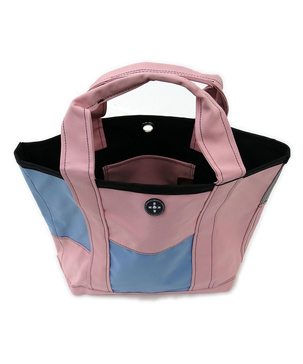 +RING 傘生地を使用した撥水トートバッグM ピンク SR87 