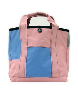  傘生地を使用した撥水トートバッグM ピンク SR87