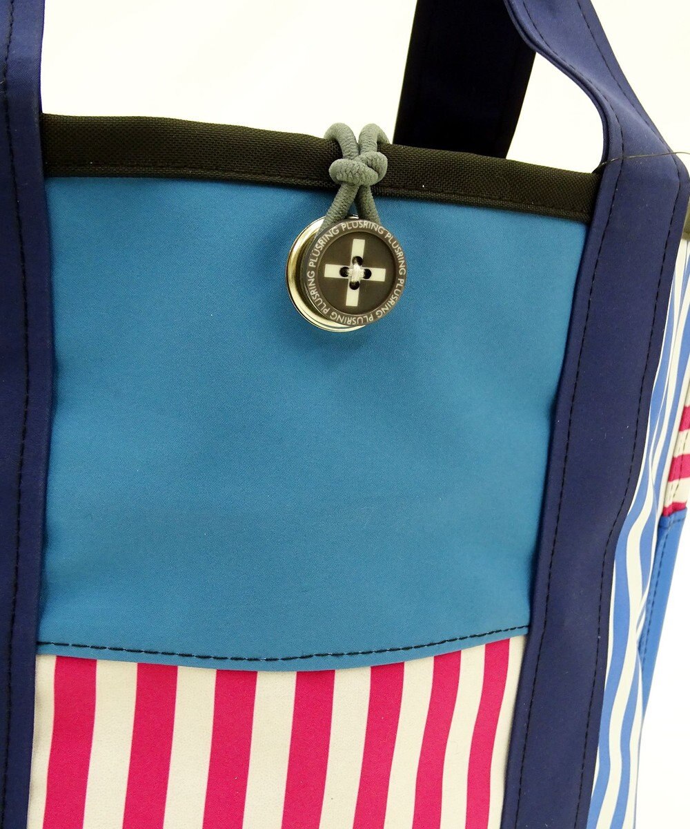 +RING 傘生地を使用した撥水トートバッグM マルチ SR109 