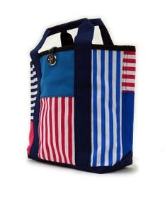 +RING 傘生地を使用した撥水トートバッグM マルチ SR109