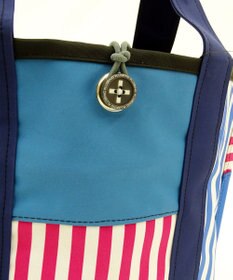 +RING 傘生地を使用した撥水トートバッグM マルチ SR109