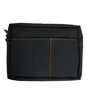  【プラスリング】傘生地を使用した撥水ハンディーポーチ BLK Sr.140