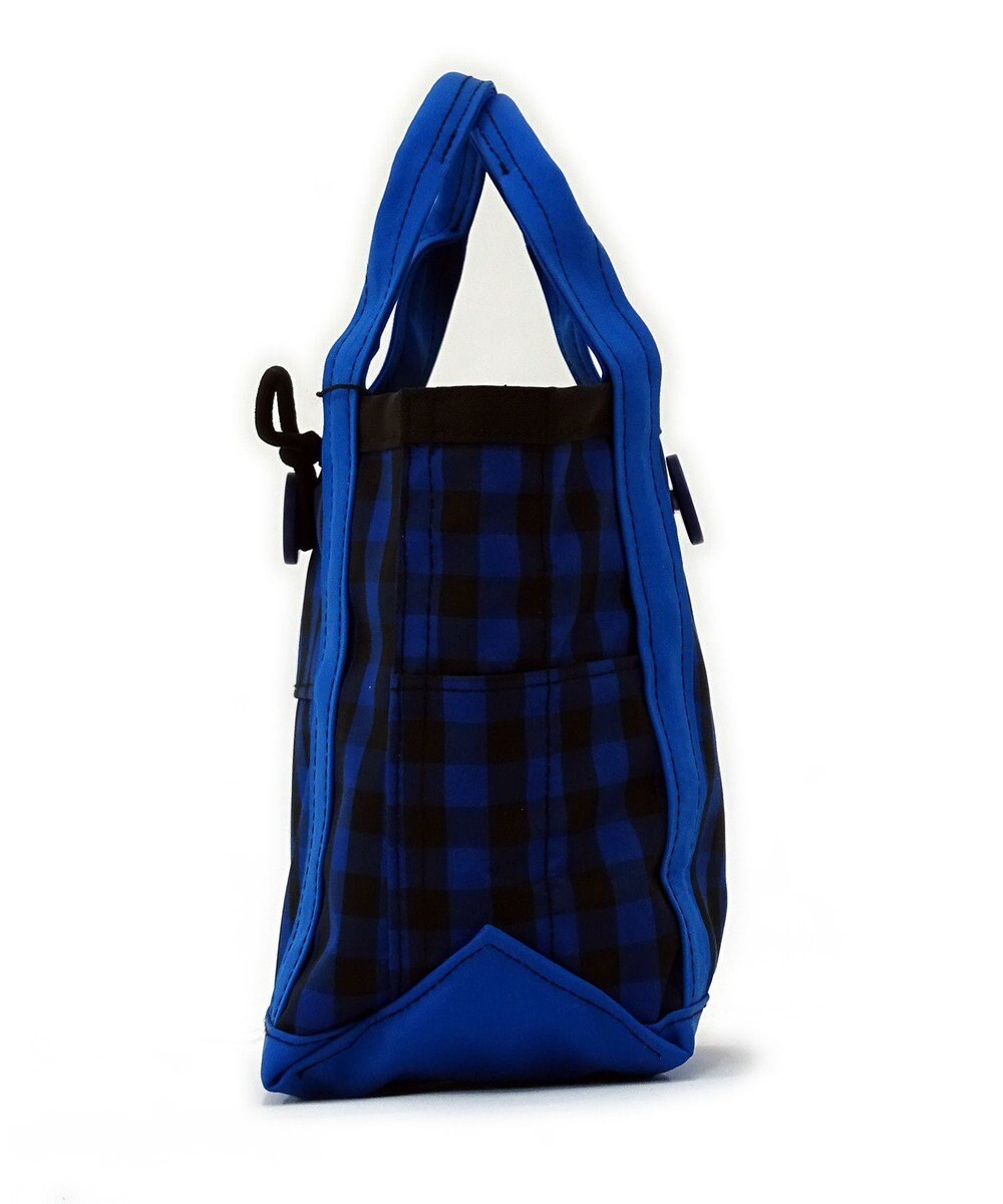 +RING 傘生地を使用した撥水ミニトートバッグXS 青 SR146 