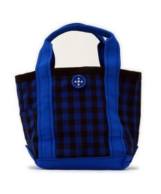 +RING 傘生地を使用した撥水ミニトートバッグXS 青 SR146