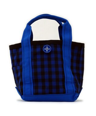 +RING 傘生地を使用した撥水ミニトートバッグXS 青 SR146 青