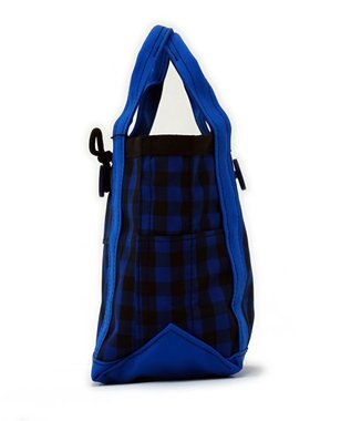 +RING 傘生地を使用した撥水ミニトートバッグXS 青 SR146 青