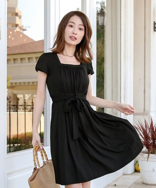 半袖 大人ごのみの上品コンサバワンピース Tiaclasse ファッション通販 公式通販 オンワード クローゼット