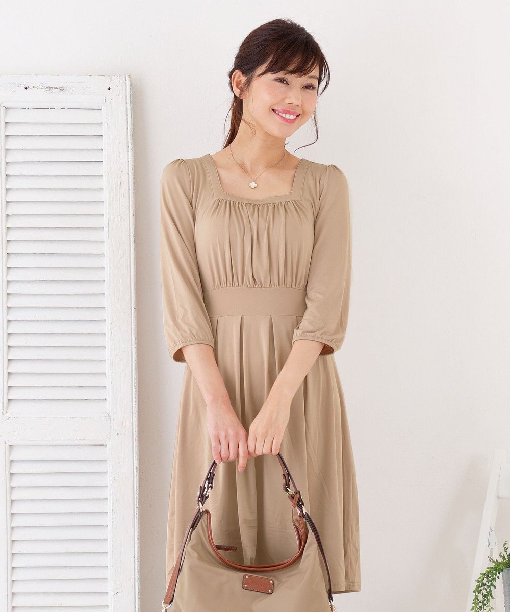 七分袖 大人ごのみの上品コンサバワンピース Tiaclasse ファッション通販 公式通販 オンワード クローゼット