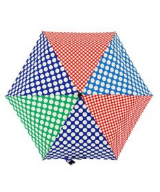 +RING 【コンパクト】レディース向け プラスリング 雨傘 簡単開閉式折傘 50cm MLT T548