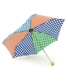 +RING 【コンパクト】レディース向け プラスリング 雨傘 簡単開閉式折傘 50cm MLT T548