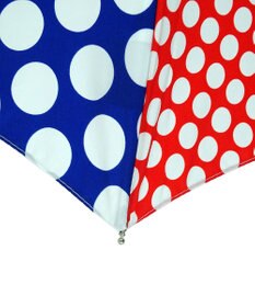 +RING 【コンパクト】レディース向け プラスリング 雨傘 簡単開閉式折傘 50cm MLT T548