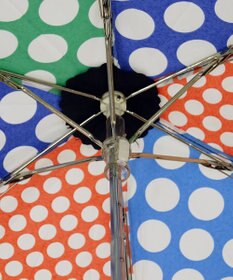 +RING 【コンパクト】レディース向け プラスリング 雨傘 簡単開閉式折傘 50cm MLT T548