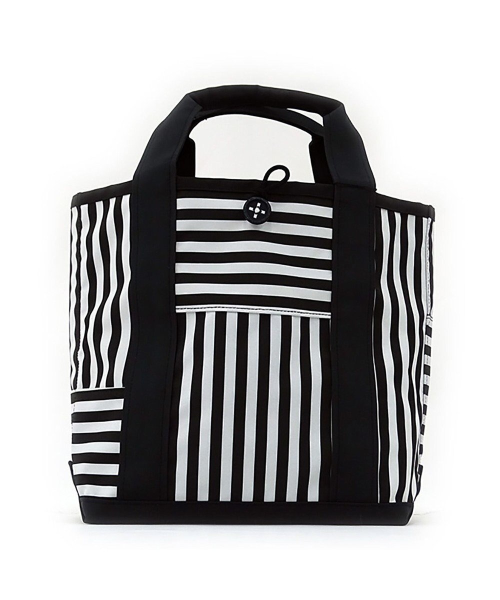 +RING 撥水トートバッグM 黒 SR155 