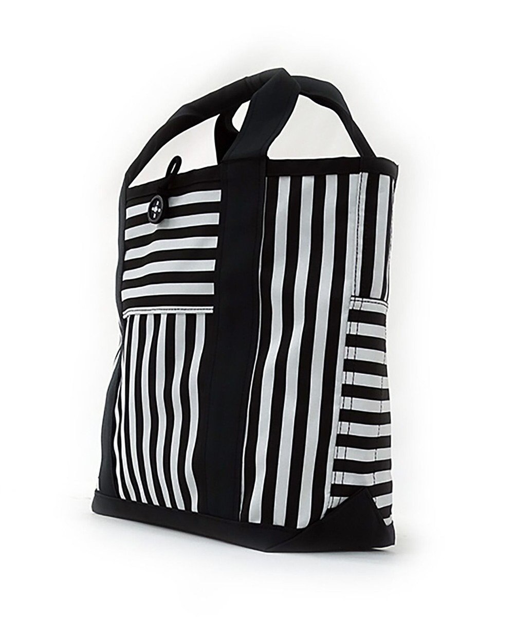 +RING 撥水トートバッグM 黒 SR155 