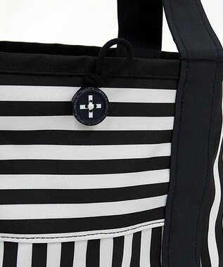 +RING 撥水トートバッグM 黒 SR155 黒