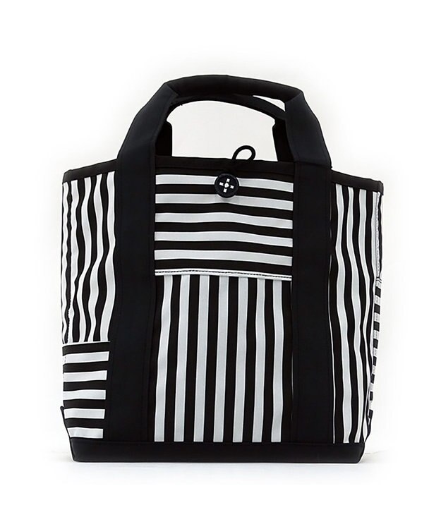 +RING 撥水トートバッグM 黒 SR155 黒