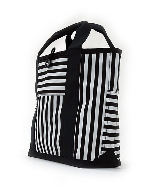 +RING 撥水トートバッグM 黒 SR155 黒