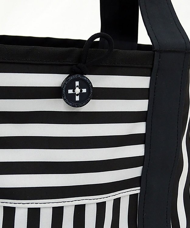 +RING 撥水トートバッグM 黒 SR155 黒