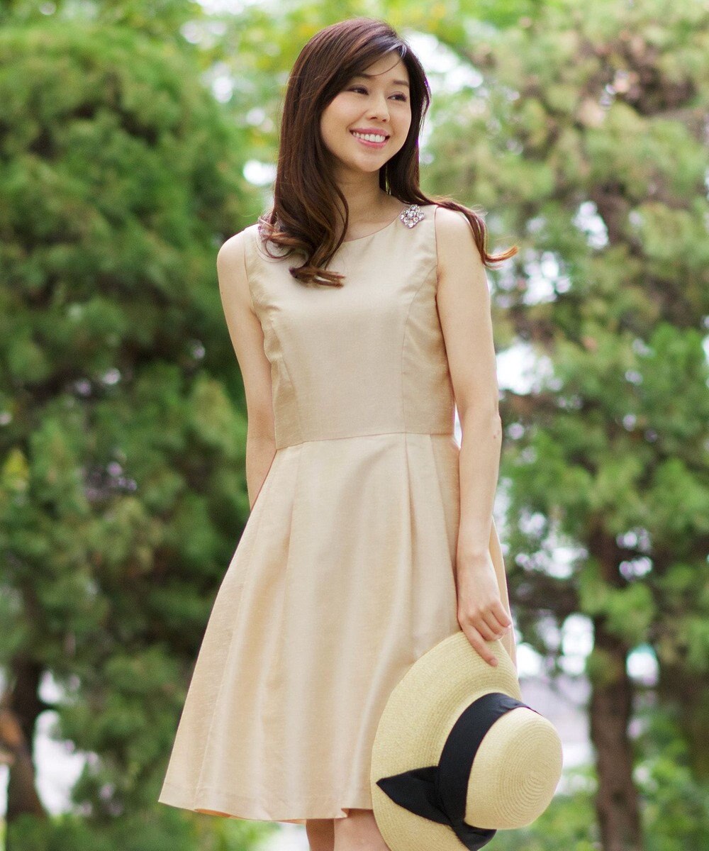 日本製 シャンタン ドレスワンピース Tiaclasse ファッション通販 公式通販 オンワード クローゼット