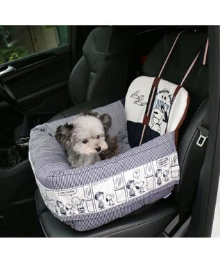 ペット ベッド スヌーピー ドライブ カドラー 小型犬 ハピーダンス 犬 ドライブ ボックス ドライブシート ドライブベット ドライブカドラー キャリーバッグ お出掛け 移動 車 おしゃれ かわいい ふわふわ 春 夏 秋 冬 キャラクター Pet Paradise ファッション通販