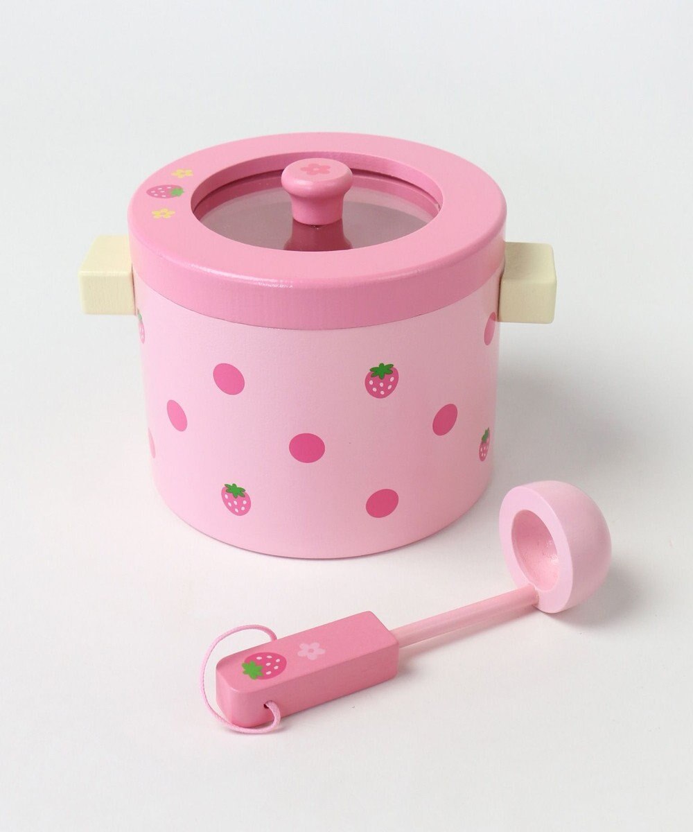 Mother garden 野いちご　木のおままごと　お鍋&クリームシチューセット　抗菌 