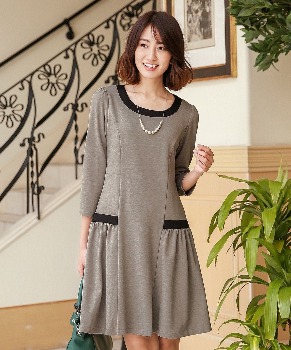 洗える きれいめローウエスト配色ワンピース Tiaclasse ファッション通販 公式通販 オンワード クローゼット 洗える きれいめローウエスト配色ワンピース Tiaclasse ファッション通販 公式通販 オンワード クローゼット