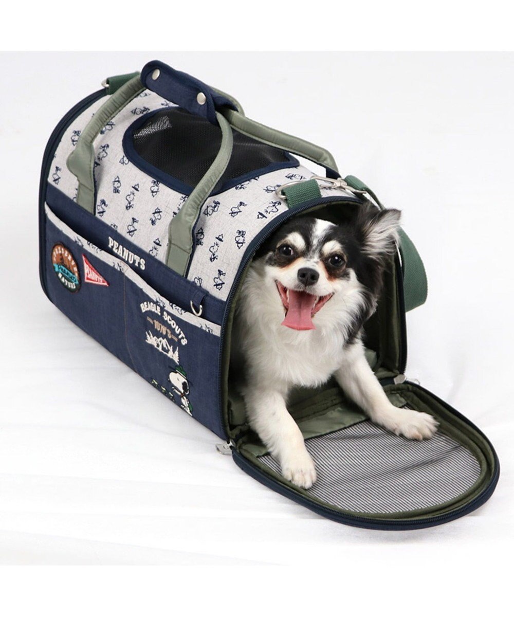 スヌーピー ペットキャリーバッグm スカウト柄折畳み 小型犬 Pet Paradise ファッション通販 公式通販 オンワード クローゼット