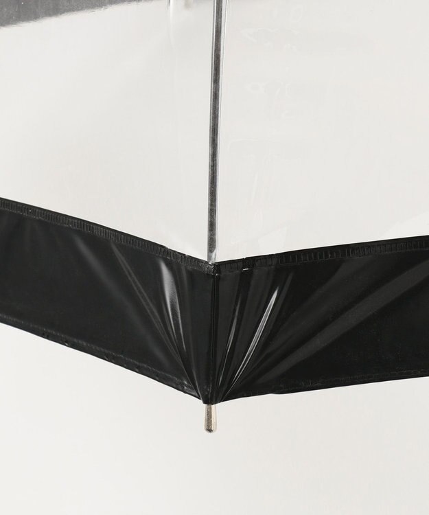 MOONBAT FULTON 無地ボーダー 長傘 ブラック