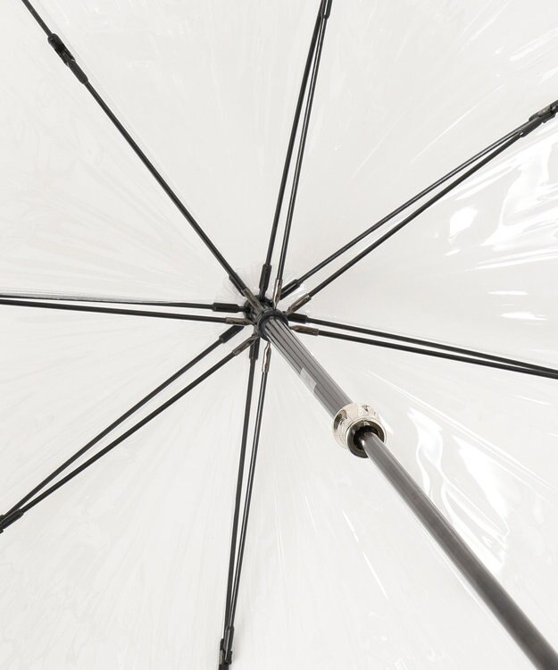 MOONBAT FULTON 無地ボーダー 長傘 ブラック