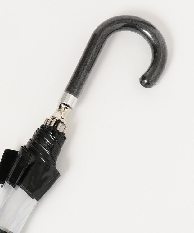 MOONBAT FULTON 無地ボーダー 長傘 ブラック