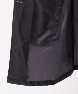 MOONBAT FULTON トレンチシングルレインコート チャコールグレー