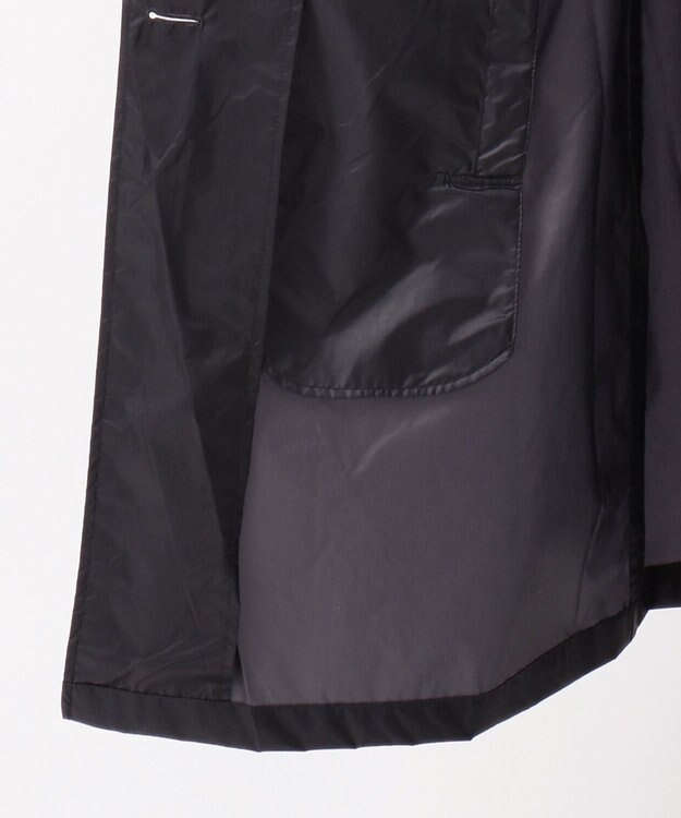 MOONBAT FULTON トレンチシングルレインコート チャコールグレー