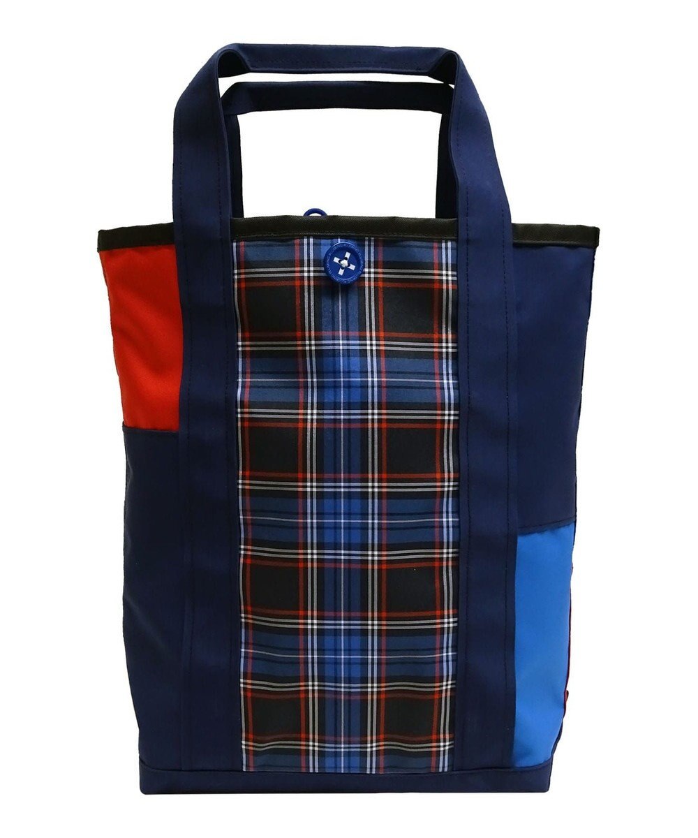 +RING 傘生地を使用した撥水トートバッグTALL ネイビー SR184 