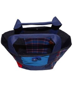 +RING 傘生地を使用した撥水トートバッグTALL ネイビー SR184