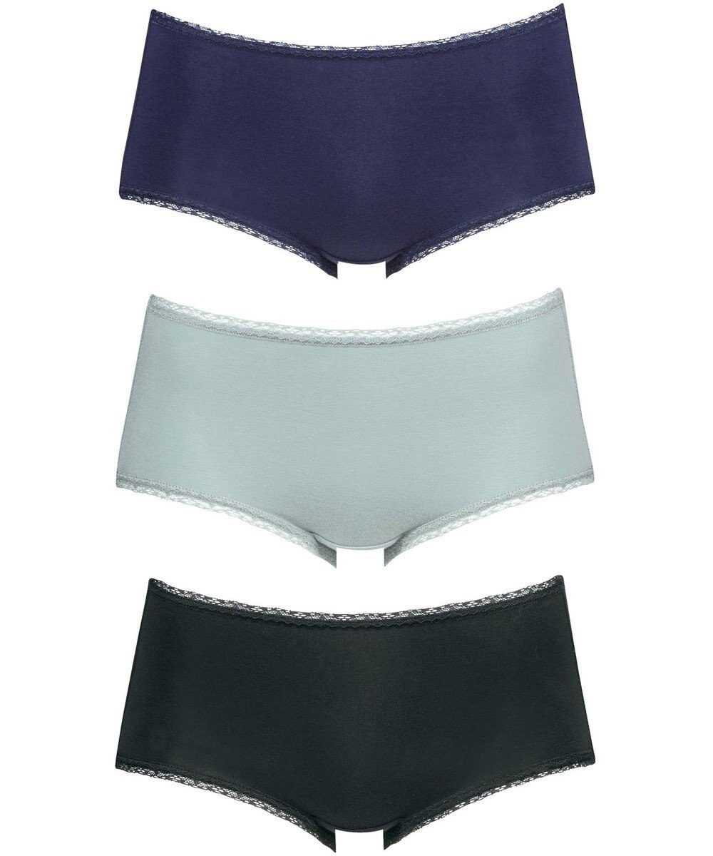 3枚セット デイリーフィットショーツ 綿混 ウイング ワコール Ec4031 Wing ファッション通販 公式通販 オンワード クローゼット