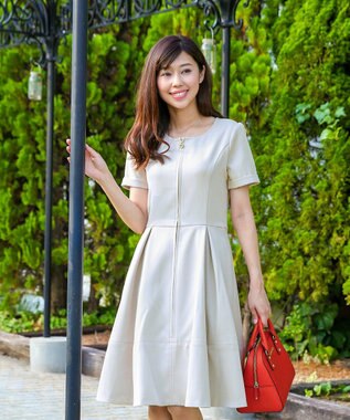 日本製 モチーフジップワンピース Tiaclasse ファッション通販 公式通販 オンワード クローゼット