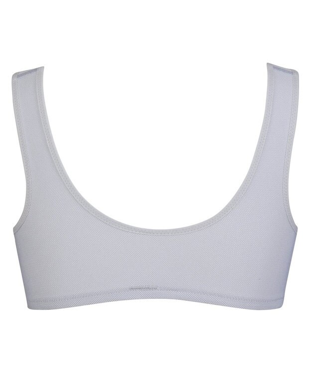 Wing Wing Sports 【ウォーキングブラ】ノンワイヤーブラ 動きやすくてさらりと快適 身生地部は吸汗速乾 カップ肌側はムレにくい NB4033 ウイング／ワコール グレー