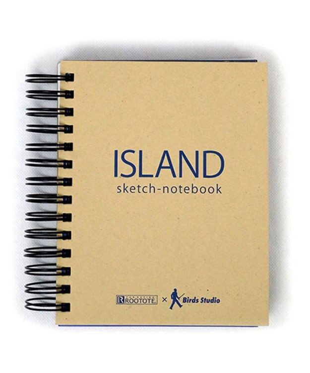 ROOTOTE 4889 ROOTOTE×Birds Studio「アイランド」スケッチノートブック 01：アイランド