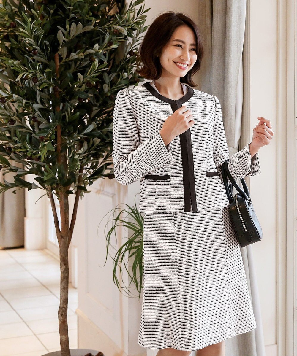 大人上品なボーダーラメツイードスーツ 2点セット Tiaclasse ファッション通販 公式通販 オンワード クローゼット 大人上品なボーダーラメツイードスーツ 2点セット Tiaclasse ファッション通販 公式通販 オンワード クローゼット