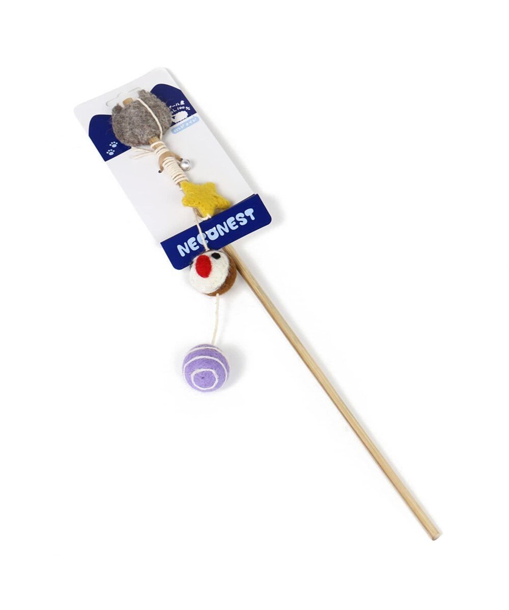 ネコネスト 猫用おもちゃ 猫じゃらし羊毛フェルト / PET PARADISE