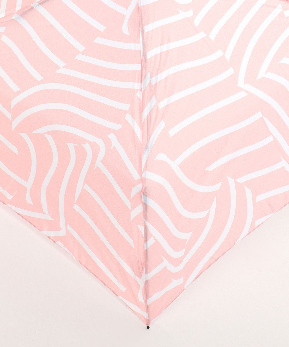 MOONBAT 【超軽量】estaa 折りたたみ傘 90g UV ナミストライプ 簡単開閉 