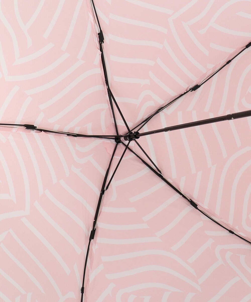 MOONBAT 【超軽量】estaa 折りたたみ傘 90g UV ナミストライプ 簡単開閉 