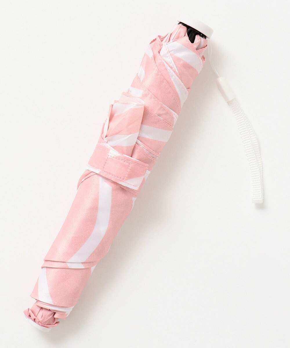 MOONBAT 【超軽量】estaa 折りたたみ傘 90g UV ナミストライプ 簡単開閉 