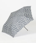 MOONBAT 【超軽量】estaa 折りたたみ傘 90g UV ナミストライプ 簡単開閉