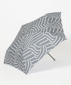 MOONBAT 【超軽量】estaa 折りたたみ傘 90g UV ナミストライプ 簡単開閉